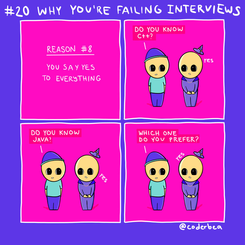 coding comic funny promming failing interviews